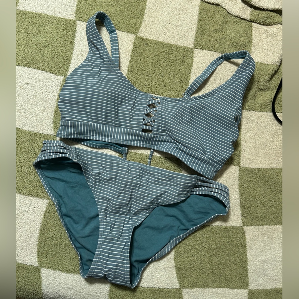 Striped Bikini.